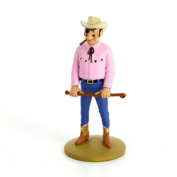 Kuifje Beeldje Rastapopoulos met Zweep 14 cm, Ophalen of Verzenden, Nieuw