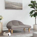 vidaXL Hondenmand 70x52x30 cm stof taupe, Verzenden, Nieuw