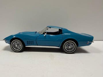 Franklin Mint 1:24 - Modelauto - Corvette Sport Coupé C3, Nieuw