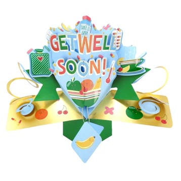 POP UP Wenskaart - POP247 - Get Well Soon, Diversen, Ophalen of Verzenden, Nieuw