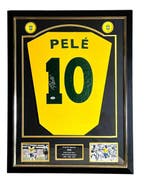 Brazil - Coupe du Monde de Football - Pele- Premium Frame -, Nieuw