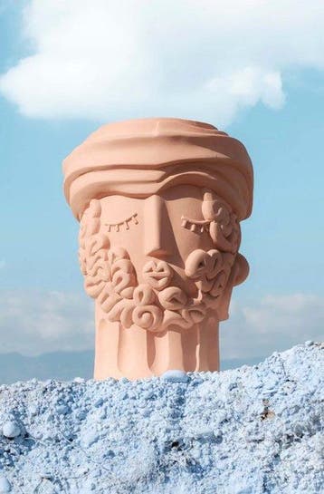 Decoratief ornament - Seletti - Magna Graecia Vaas in