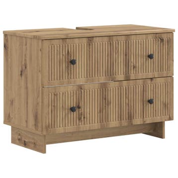 vidaXL Wastafel kabinet voor de badkamer EDE Artisanaal, Verzenden, Nieuw