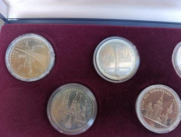 URSS / Unie van de Sovjet-Unie – Zilveren Gedenkcollectie, Verzamelen, Nieuw