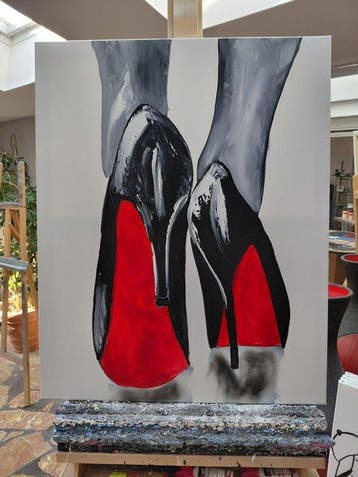 Henry Escobar - Louboutin (attention sur fond blanc )