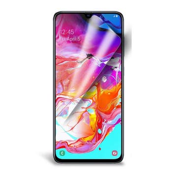 3-Pack Screen Protector Samsung Galaxy A70 Foil Folie PET, Telecommunicatie, Verzenden, Nieuw