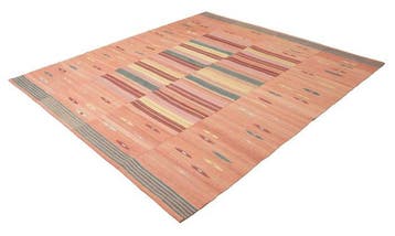 Tapis Kilim design - Kelim - 239 cm - 218 cm, Maison & Meubles