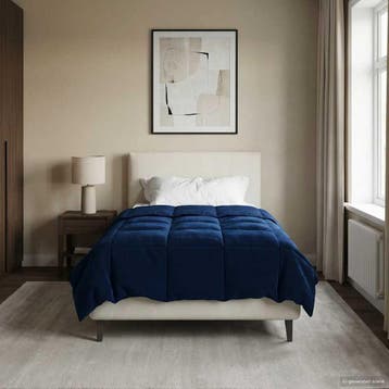 vidaXL Volledig Jaar Dekbed 155 x 220 cm 4 seizoenen, Verzenden