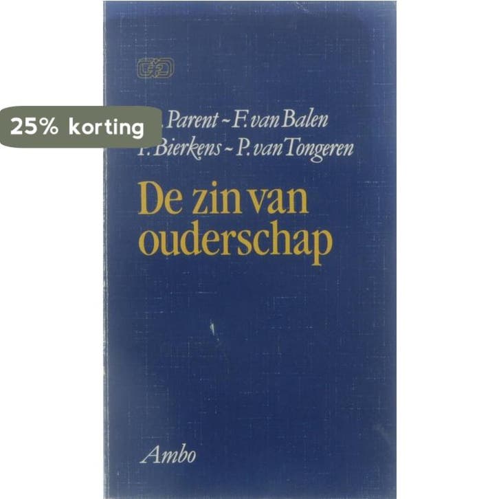 Geestelijke volksgezondheid, 2-41.: De zin van ouderschap, Boeken, Politiek en Maatschappij, Gelezen, Verzenden