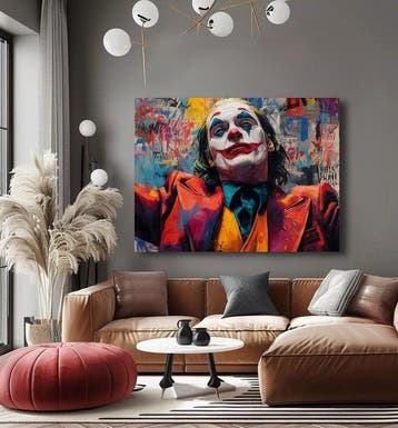 Canvas Fit - Alberto Ricardo - “Joker: Belleza Caótica en