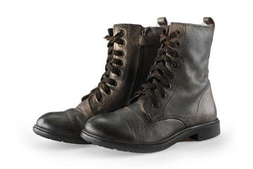 Loff1881 Veterboots Meisjes in maat 32 Bruin, Kinderen en Baby's, Verzenden, Jongen of Meisje, Loff1881, Schoenen