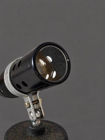 Lamp - Metaal - Microscoop lamp, Antiek en Kunst