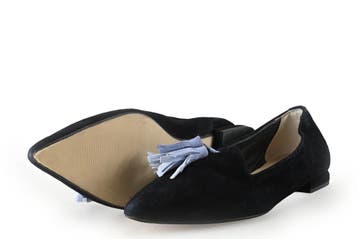 Saint Laurent Ballerinas in maat 40 Zwart, Verzenden, Ballerina's