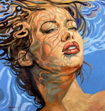 Pablo Soroya - Sunlit Caustics – XL Size, Original oil
