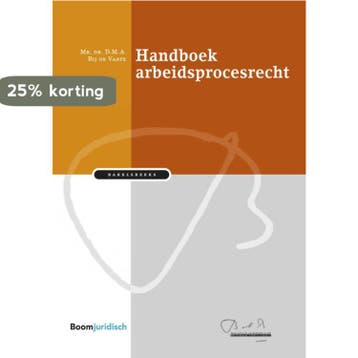 Bakelsinstituut -  Handboek arbeidsprocesrecht 9789462904330, Verzenden, Zo goed als nieuw, D.M.A. Bij de Vaate