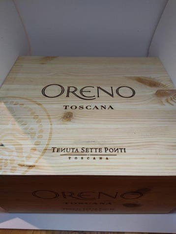 2021 Tenuta Sette Ponti, Oreno - Toscane - 6 Flessen (0.75, Verzamelen, Nieuw