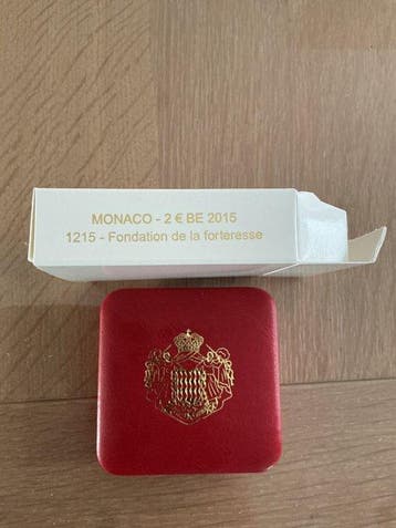 Monaco. 2 Euro 2015 Forteresse Proof