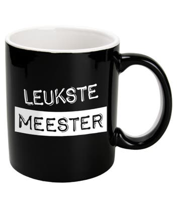 Mok Meester 8cm, Verzenden, Nieuw