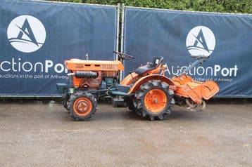 Veiling: Minitractor Kubota B5001DT Diesel 9.5pk Met Grondfr, Ophalen