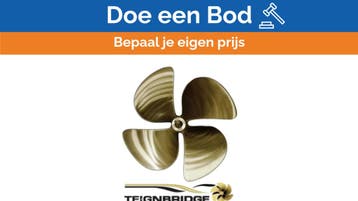 Bieden: Teignbridge 4-blade nibral propeller 620 x 880 L -, Watersport en Boten, Ophalen of Verzenden, Nieuw