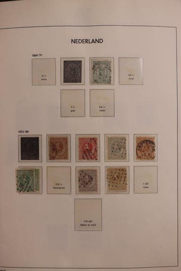 Nederland 1852/1976 - Verzameling in DAVO-album - goed, Postzegels en Munten, Gestempeld