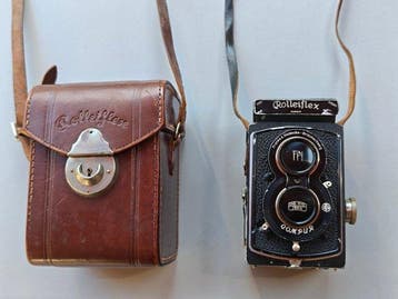 Rolleiflex Original Old Standard Twin lens reflex camera