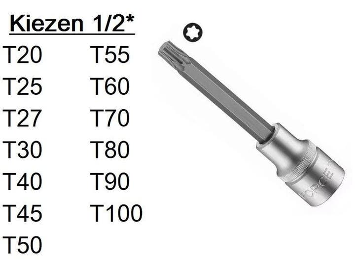 Torx bit doppen 1/2 (100mmL), Autos : Divers, Outils de voiture, Envoi