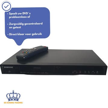 Samsung DVD-R155 | DVD Recorder | DVD Speler HDMI | CD Spele, Zo goed als nieuw, Dvd-recorder, Samsung