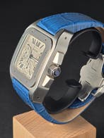 Cartier - Santos XL Chronograph - W20090X8/2740 - Homme -, Handtassen en Accessoires, Horloges | Heren, Nieuw