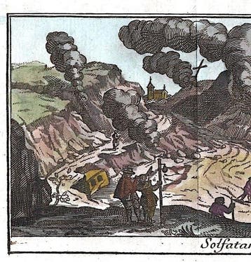 Italië - Solfatara / Napoli; Rogissart - Solfatara -, Boeken, Atlassen en Landkaarten, Nieuw