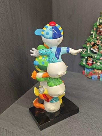 Disney, Britto - Beeldje - Huey, Dewey and Louie - Hars, Verzamelen, Nieuw