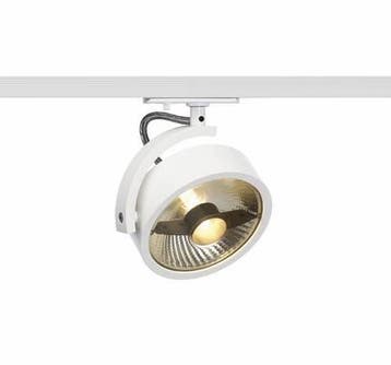 SLV 1-Fase-Rail spot Kalu Track AR111 - ES111 wit, Huis en Inrichting, Verzenden, Nieuw, Metaal