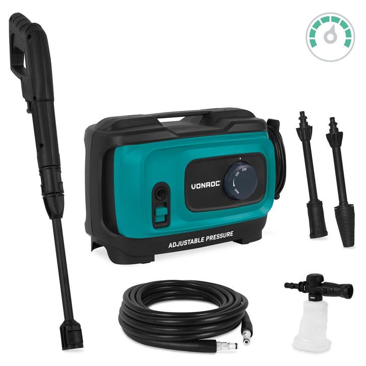 Hogedrukreiniger V18C  – 1800W – 140 bar – drukregelaar |, Tuin en Terras, Hogedrukreinigers, Nieuw, Verzenden