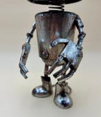 sculptuur, ***Robot*** - 41 cm - Metaal