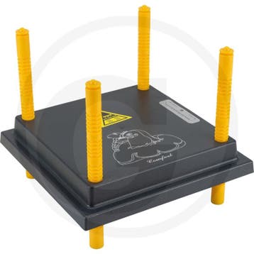 Horizont heizplatte für 20-25 küken - 30 x 30 cm, 22 w, 2., Ophalen of Verzenden