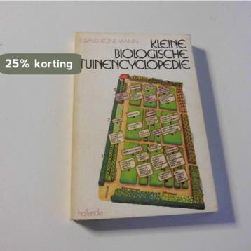 Kleine biologische tuinencyclopedie 9789060459171 Konemann, Verzenden, Gelezen, Konemann