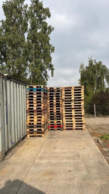 Europallet in heel goede staat, Ophalen