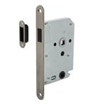 Woningbouw magneet badkamer/toilet slot geborsteld RVS 63..., Ophalen of Verzenden, Nieuw, Slot