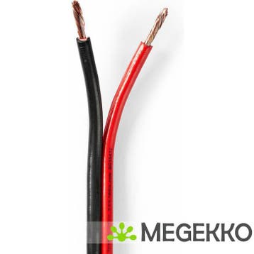 Speaker-Kabel | 2x 2,50 mm2 | 25,0 m | Folieverpakking |, Verzenden, Nieuw