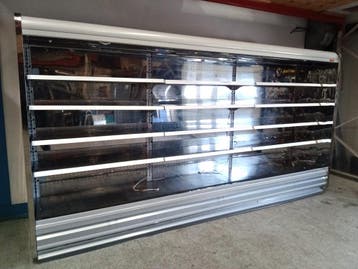 Coldco Wandkoeling - B383 x D79 x H205 cm - RVS - Parisa 80, Nieuw