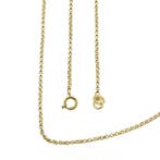 Gouden jasseron schakelketting, Ophalen of Verzenden, Gebruikt, Overige kleuren, Goud