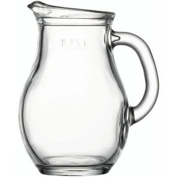 Karaffen | BISTRO | Glas | 0.5L | Open | 6 Stuks |, Verzenden, Nieuw in verpakking