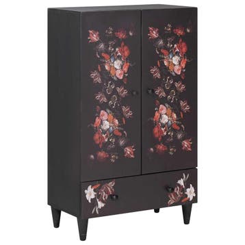 vidaXL Opbergkasten Multikleur 60 x 33,5 x 100 cm Massief, Verzenden, Nieuw