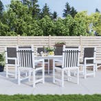 vidaXL Tuinstoelkussens 6 st oxford stof antracietkleurig, Verzenden, Nieuw