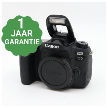 10% korting | Canon EOS 77D body | Tweedehands, Verzenden, Zo goed als nieuw, Canon
