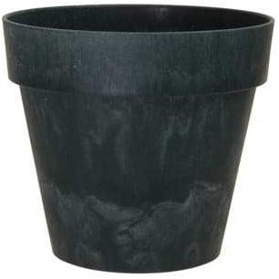 Bloempot Bloemenvaas Ibiza betonlook loodlook Zwart 12 cm, Maison & Meubles, Accessoires pour la Maison | Plantes & Fleurs artificielles