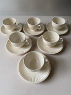 Wedgwood - Tasse à thé (12) - Edme - Faïence, Glacis
