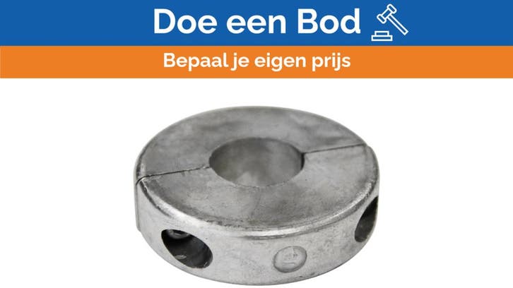 Bieden: Vetus Zinc Shaft Anode 35mm for Boat Propeller Shaf, Watersport en Boten, Bootonderdelen, Ophalen of Verzenden