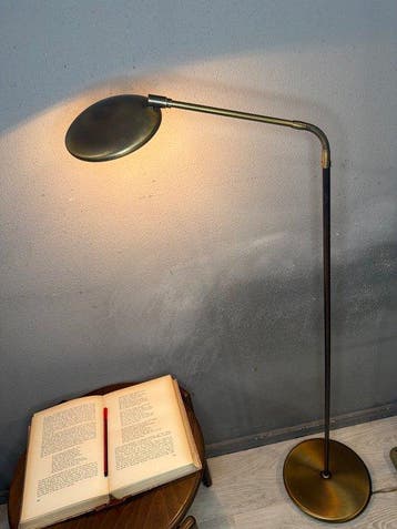 Steinhauer - Staande lamp - Messing - gooseneck-modulair