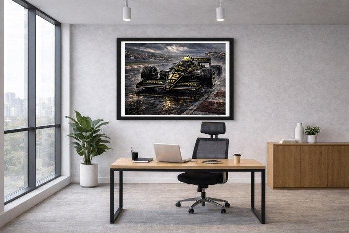 Ayrton Senna - First Grand Prix-overwinning: de 1985, Collections, Marques automobiles, Motos & Formules 1